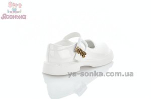Белые туфли Love для девочки