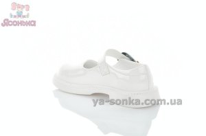 Белые туфли Love для девочки