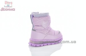Фиолетовые теплые зимние сапожки Аpawwa для девочек
