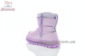Фиолетовые теплые зимние сапожки Аpawwa для девочек