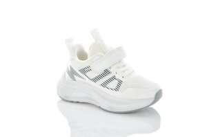 Детские белые кроссовки Apawwa с сеткой