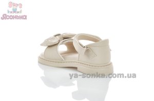 Сандалии с закрытым задником для маленьких девочек