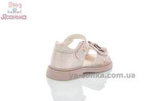 Сандалии с задником для маленьких девочек