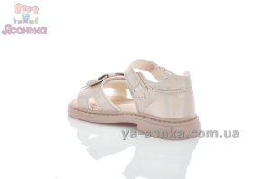 Сандалии с задником для маленьких девочек
