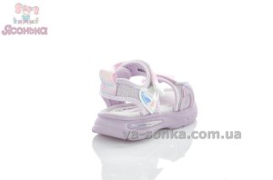 Босоножки фиолетовые спортивные девочкам