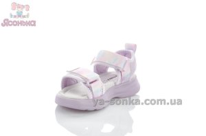 Босоножки фиолетовые спортивные девочкам