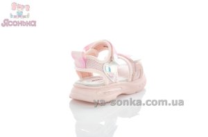 Босоножки розовые спортивные девочкам