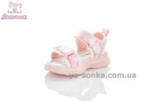 Босоножки розовые спортивные девочкам