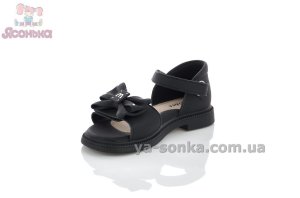 Модные сандалии с фиксированной пяткой для девочки