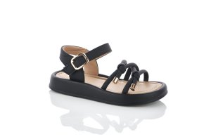 Сандалії Clibee чорного кольору на дівчаток