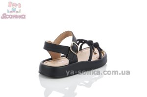 Сандалії Clibee чорного кольору на дівчаток