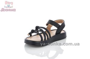 Сандалії Clibee чорного кольору на дівчаток