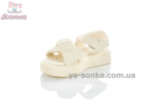 Босоножки молочного цвета Clibee для девочек