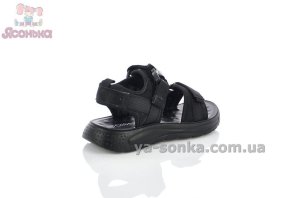 Спортивные сандалии черного цвета подросткам