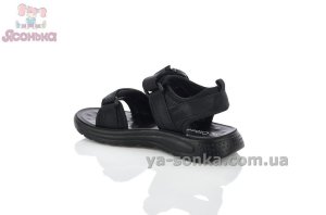 Спортивные сандалии черного цвета подросткам