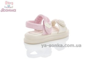 Сандалії з сердечками дівчатам