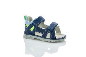 Сандалии кожа с закрытым задником для мальчика