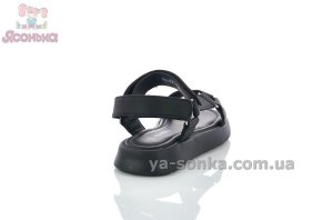 Черные сандалии девочкам